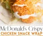 McDonald’s Snack Wrap