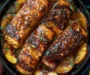 Bourbon Peach Roasted Salmon
