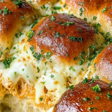 Buffalo Chicken Sliders served on a platter for a party