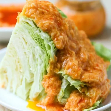 A vibrant bowl of Japanese carrot ginger dressing, perfect for salads and dishes.