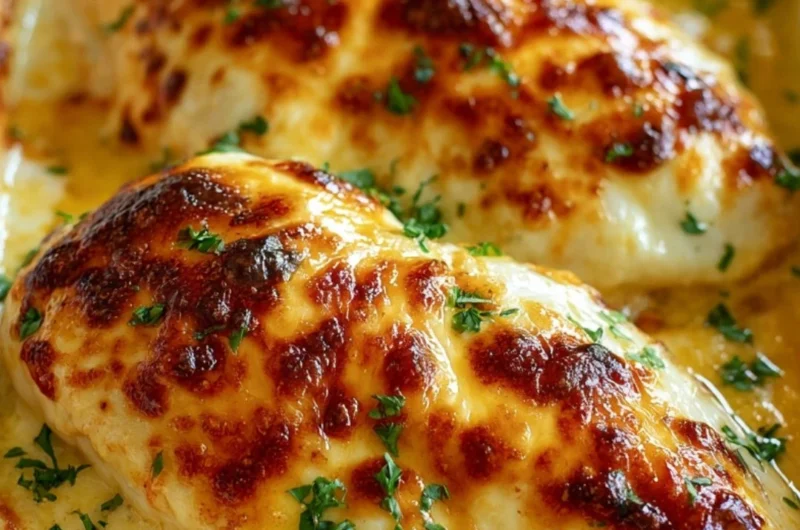Plate of melt in your mouth chicken with herbs and spices